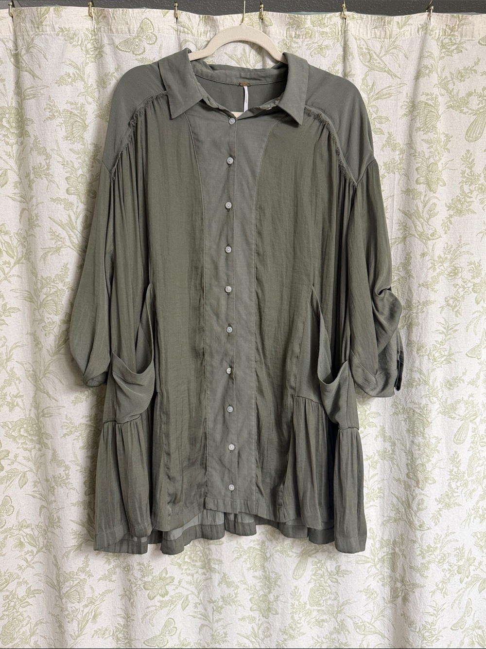 Free People Moonstruck Shirtdress - Picture 2 of 8